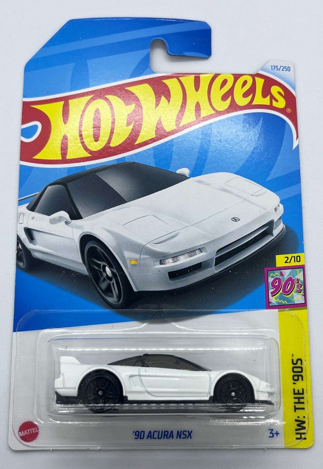 Hot Wheels Mainline '90 Acura NSX 2/10 HW: The 90's