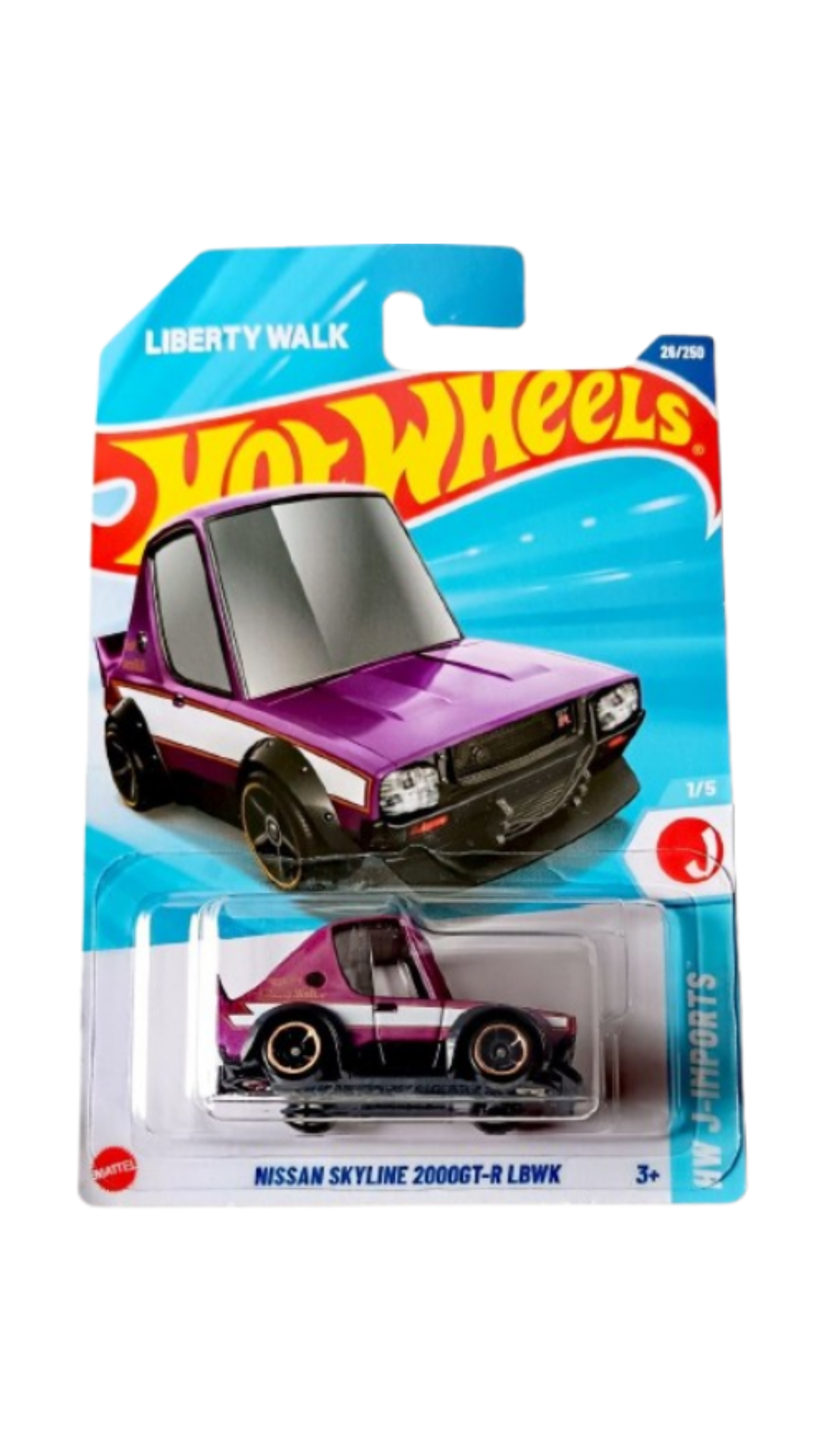 Hot Wheels Nissan Skyline 2000GT-R LBWK 1/5 Tooned