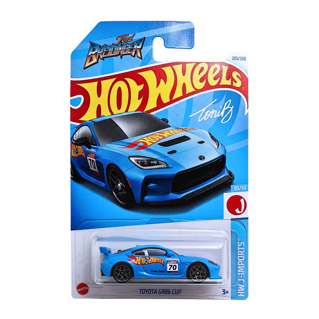 Hot Wheels Mainline Toyota GR86 Cup 10/10 J-Imports