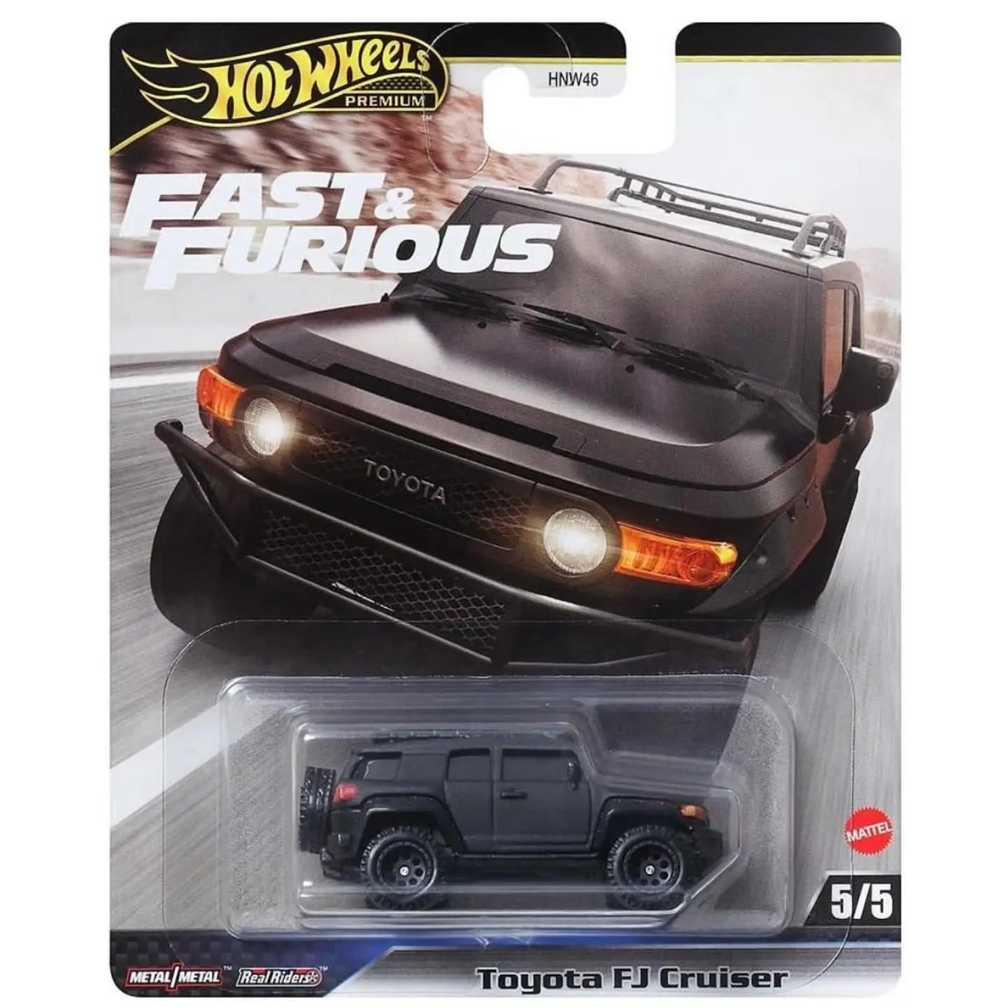 Hot Wheels Premium Fast and Furious Toyota FJ Cruiser 5/5