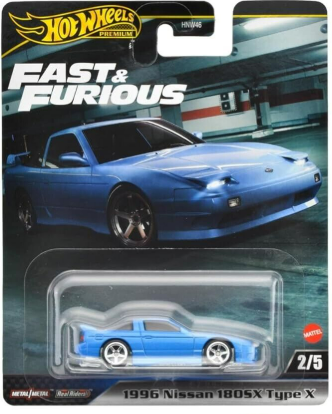 Hot Wheels Premium Fast and Furious 1996 Nissan 180SX Type X