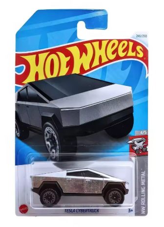 Hot Wheels Mainline Tesla Cybertruck 4/5 HW Rolling Metal