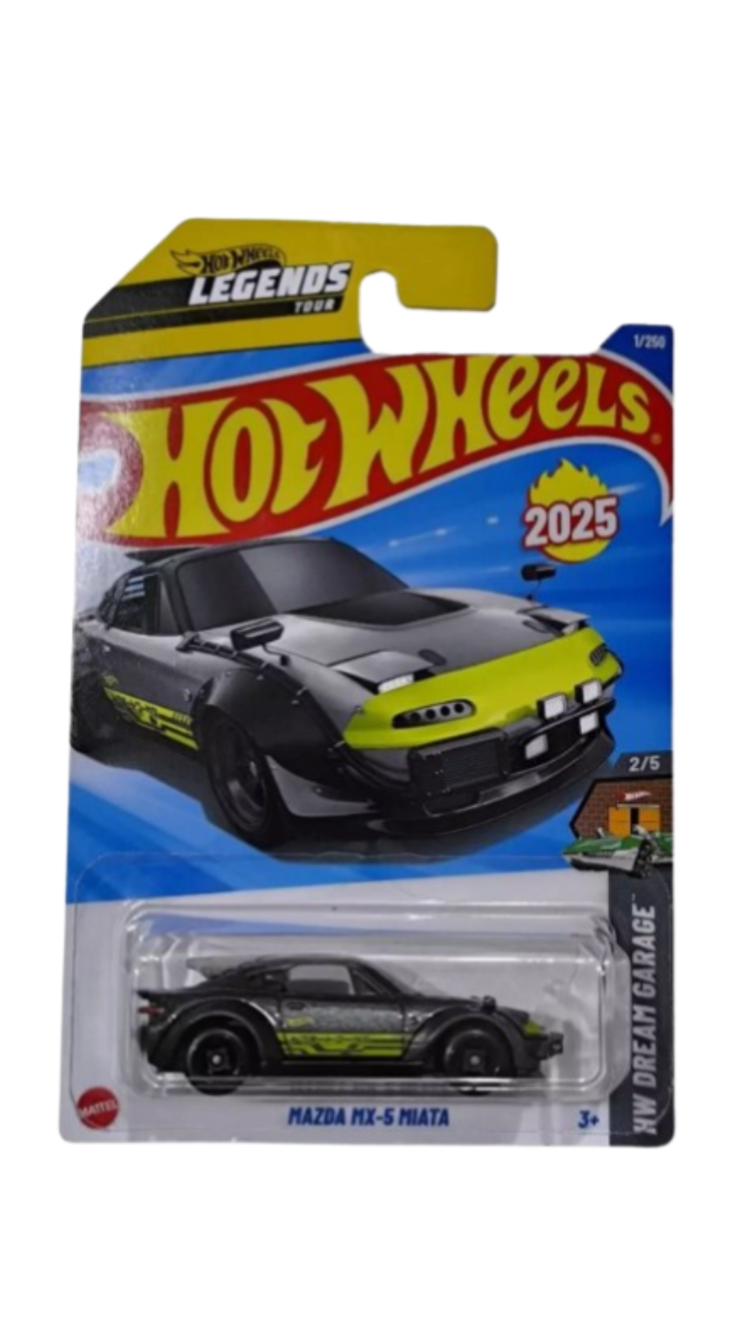 Hot Wheels Mainline Mazda MX-5 Miata 2/5 HW Dream Garage