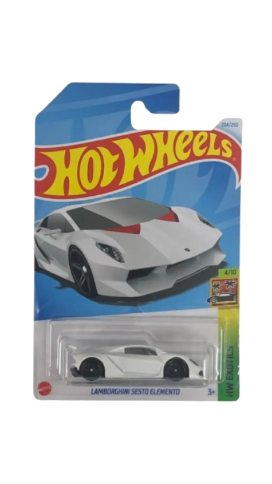 Hot Wheels Mainline Lamborghini Sesto Elemento 4/10 HW Exotics