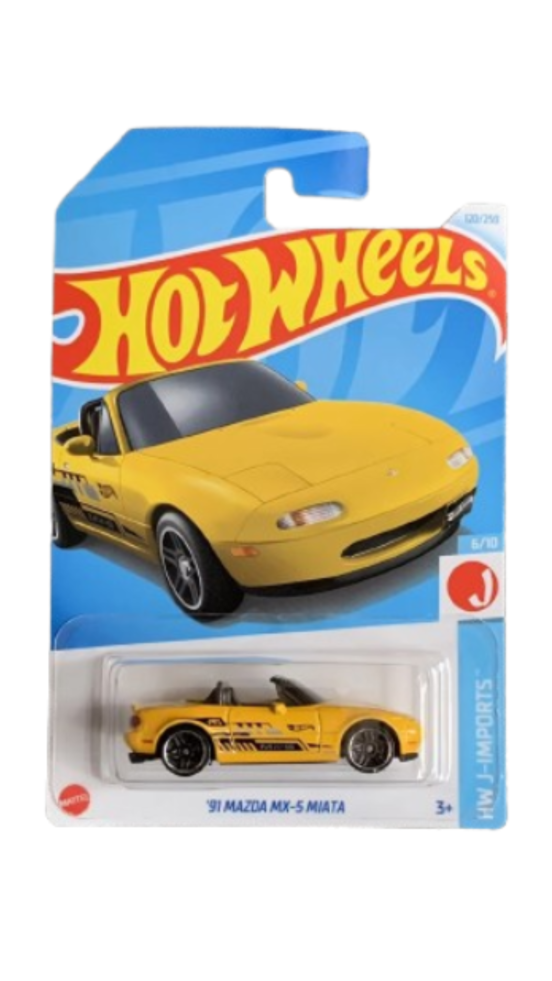Hot Wheels Mainline '91 Mazda MX-5 Miata 6/10 HW J-Imports