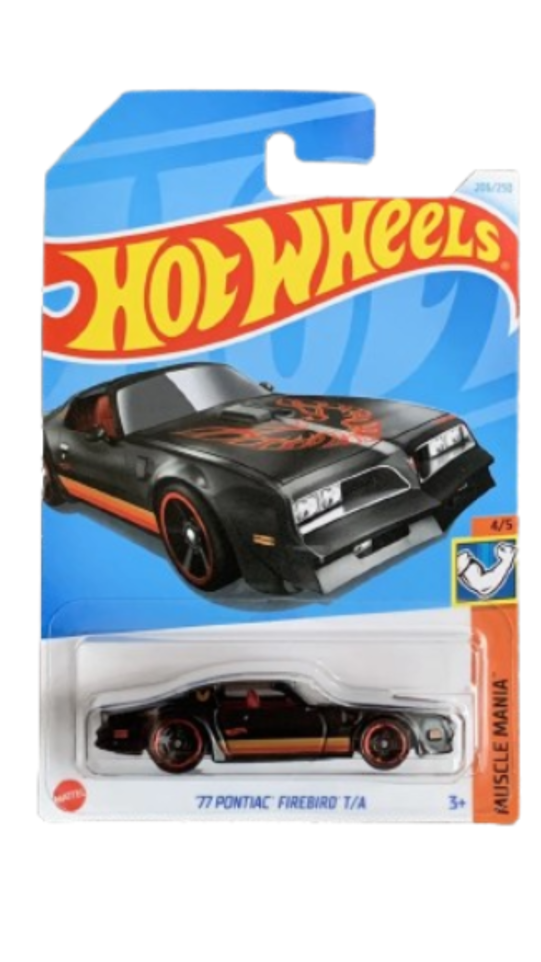 Hot Wheels Mainline '77 Pontiac Firebird T/A 4/5 Muscle Mania