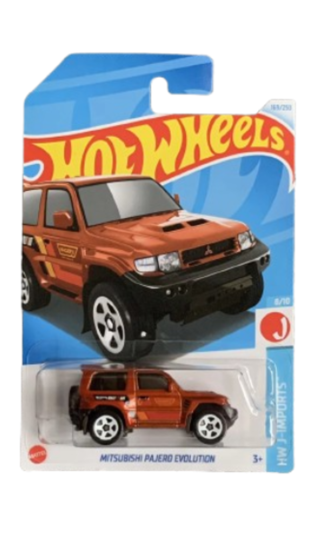 Hot Wheels Mainline Mitsubishi Pajero Evolution 8/10 HW J-Imports