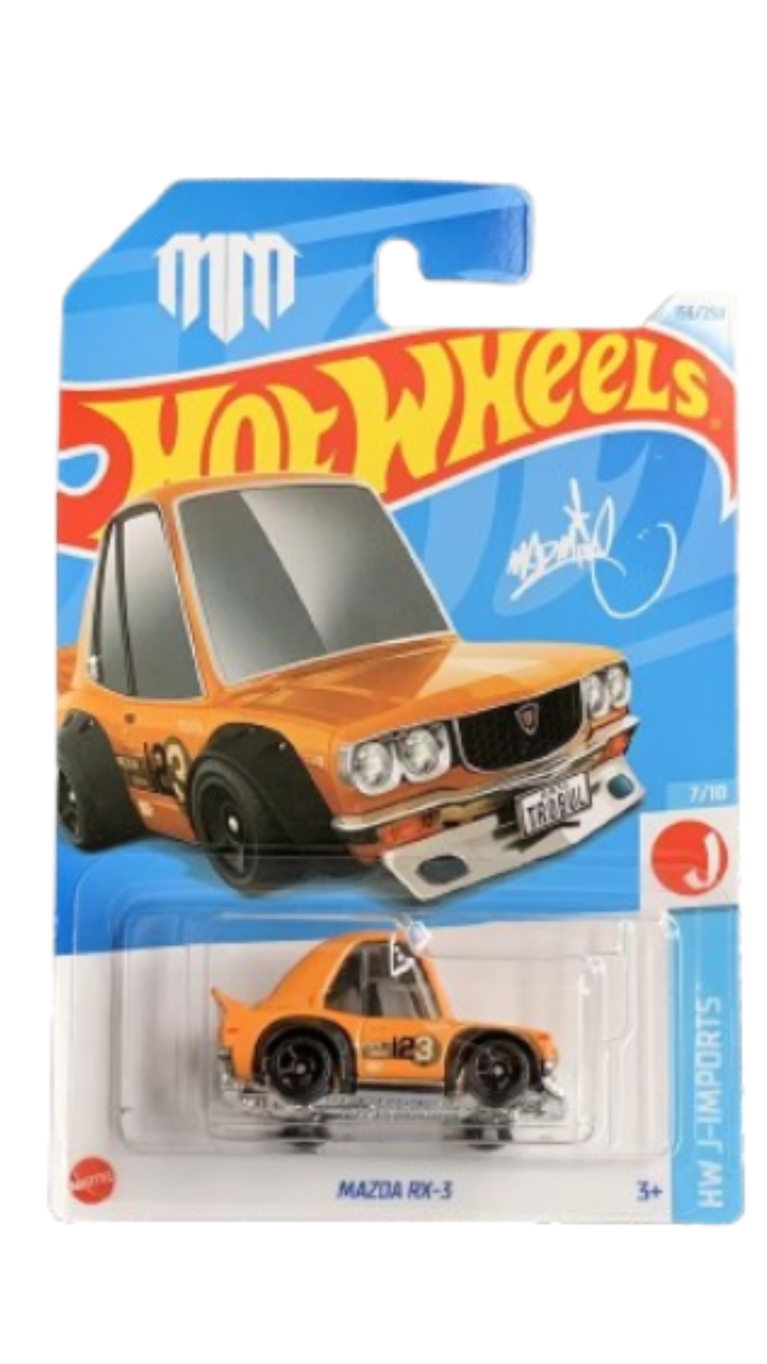 Hot Wheels Mainline Mada RX-3 7/10 HW J-imports