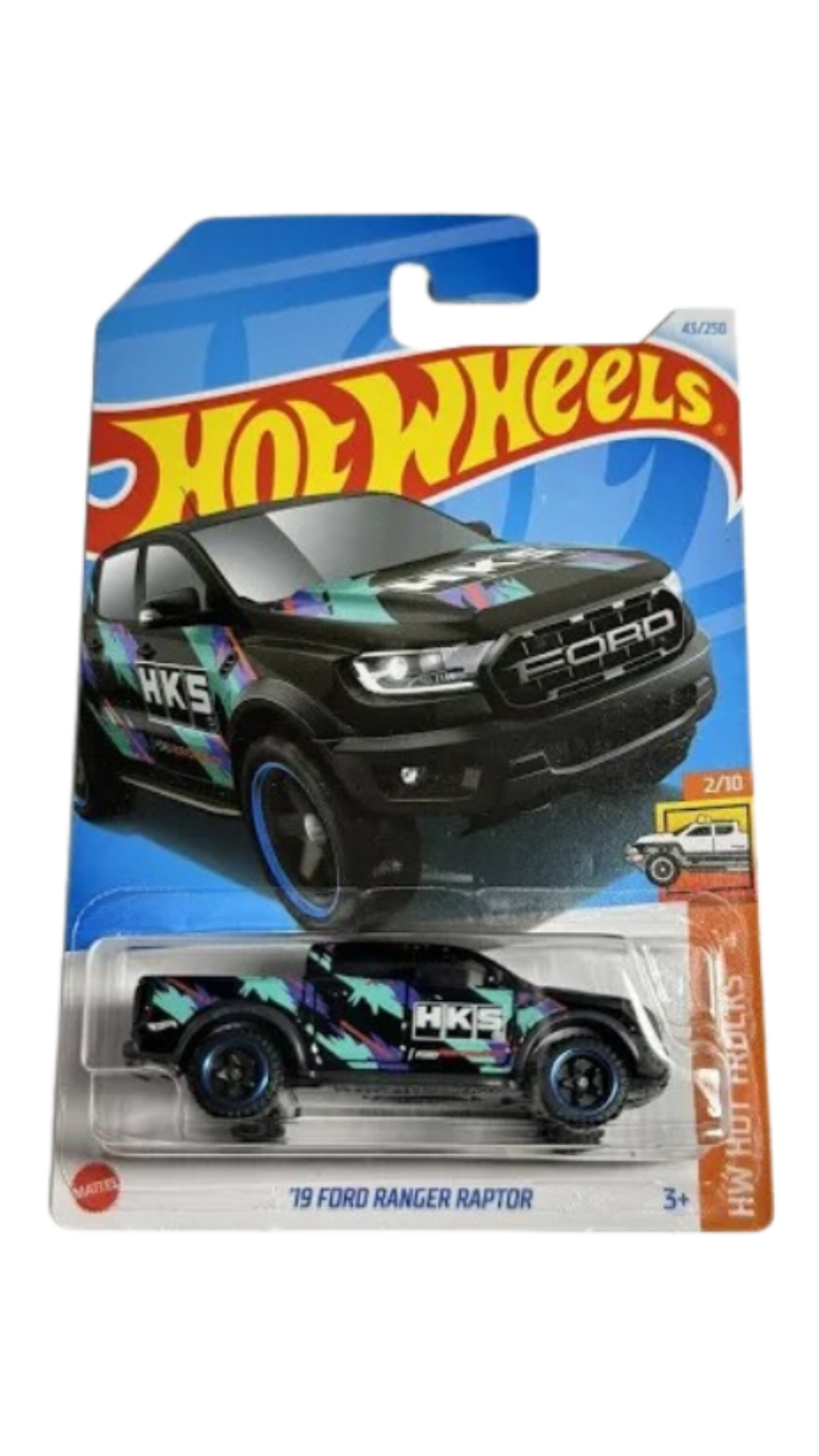 Hot Wheels Mainline '19 Ford Ranger Raptor 2/10 HW Hot Trucks