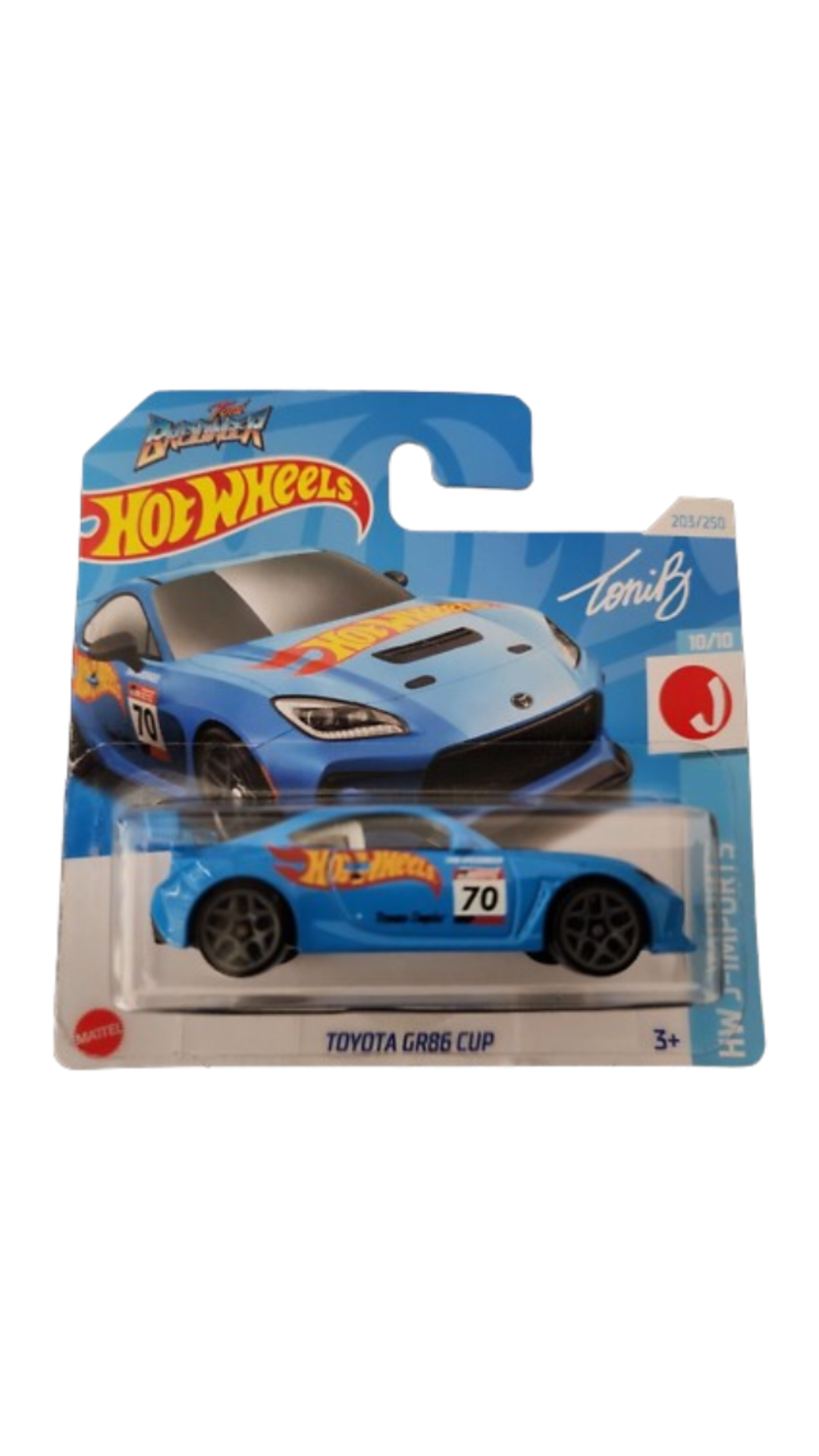 Hot Wheels Mainline Toyota GR86 Cup 10/10 HW J-Imports Short Card