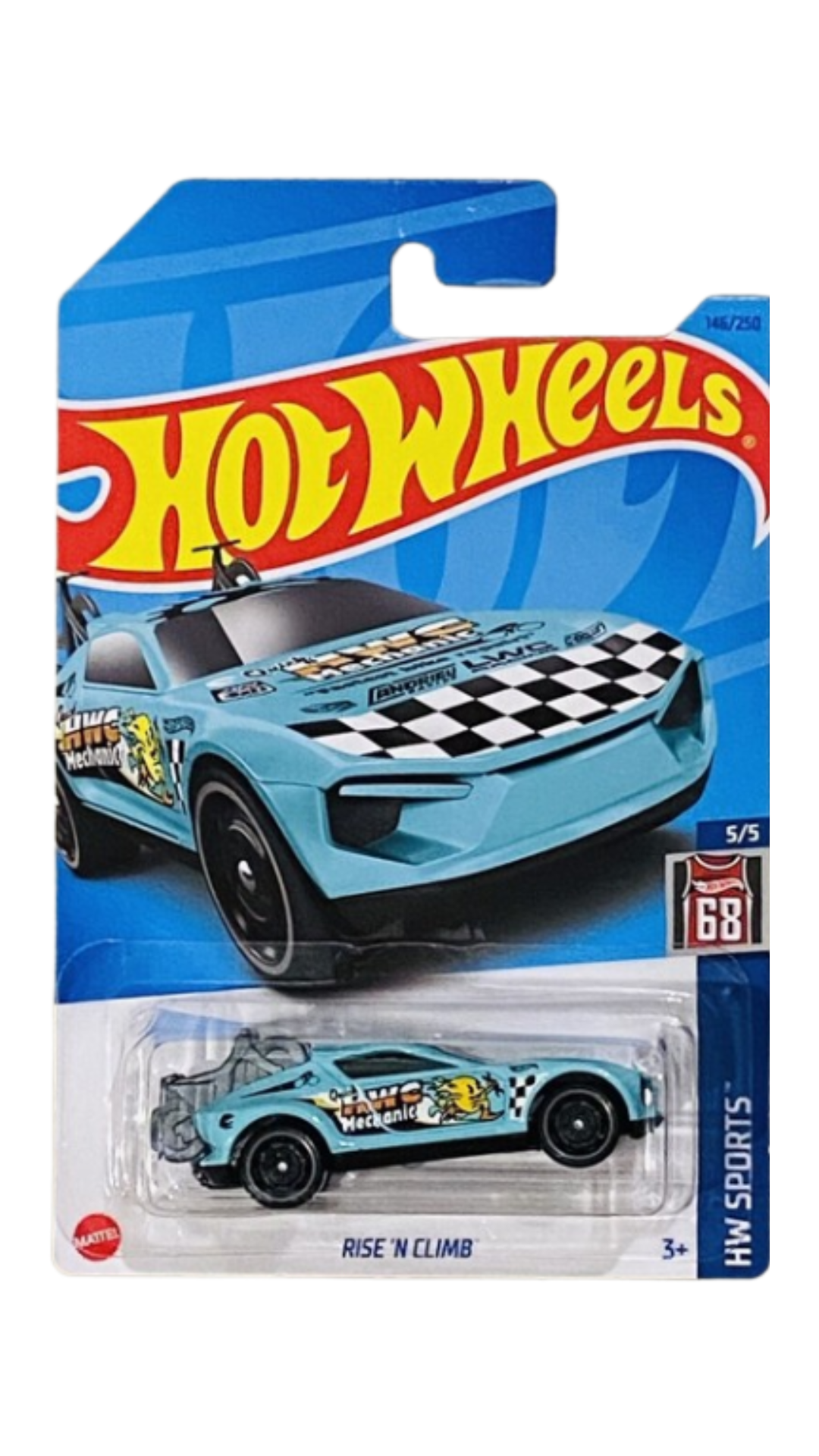Hot Wheels Mainline Rise N' Climb 5/5 HW Sports **TREASURE HUNT**