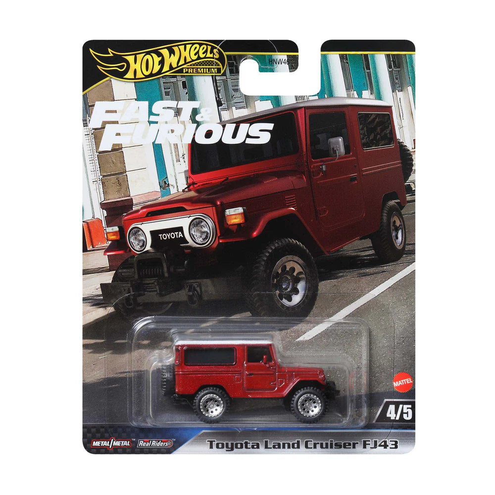 Hot Wheels Premium Fast and Furious Toyota Land Cruiser FJ43