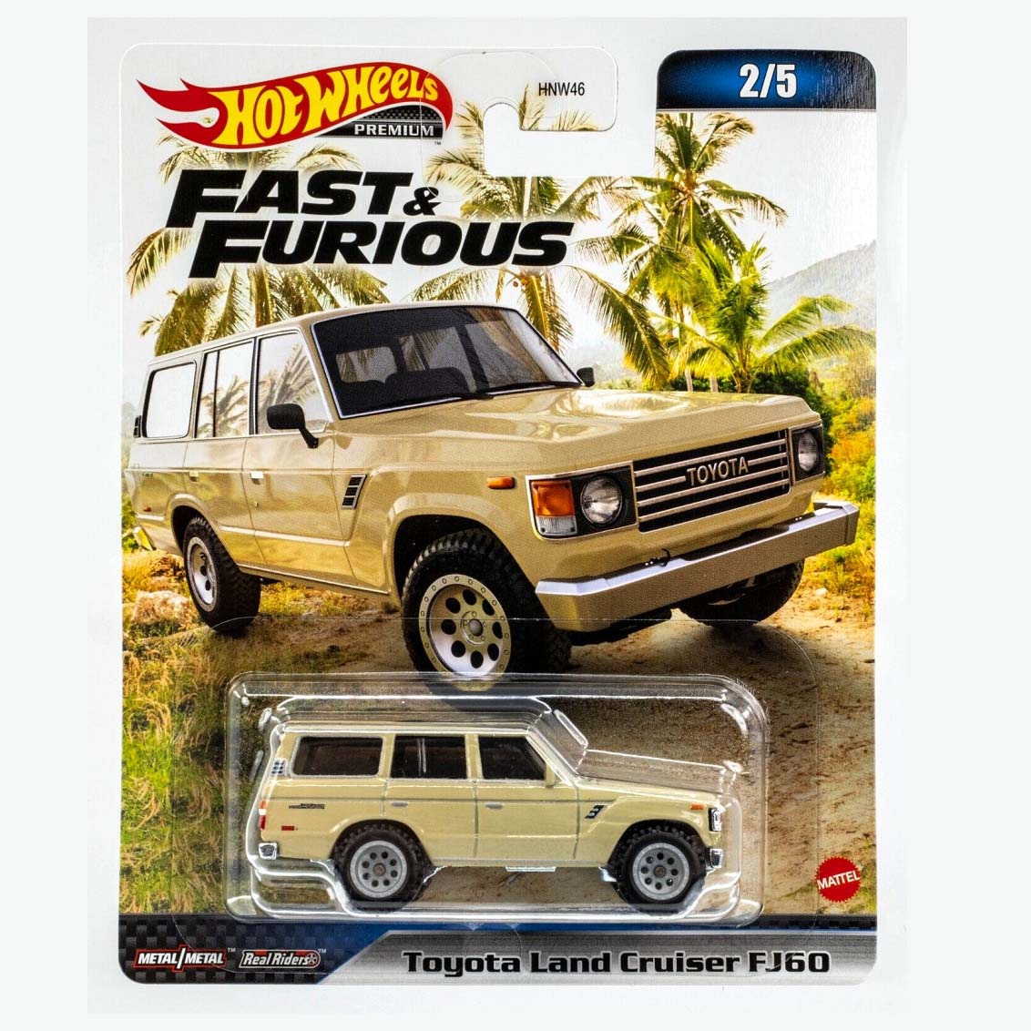 Hot Wheels Premium Fast and Furious Toyota Land Cruiser FJ60