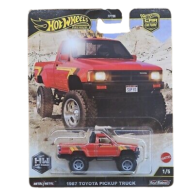 Hot Wheels Premium 1987 Toyota Pickup Truck 1/5 HW Off Road