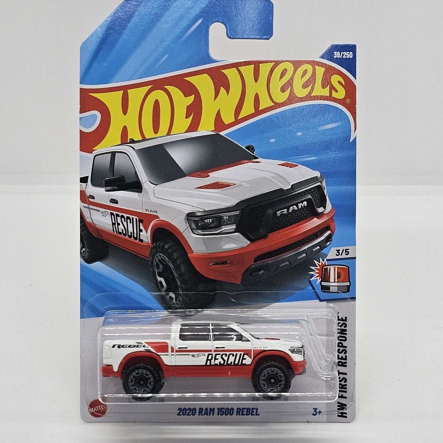 Hot Wheels Mainline 2020 Ram 1500 Rebel 3/6