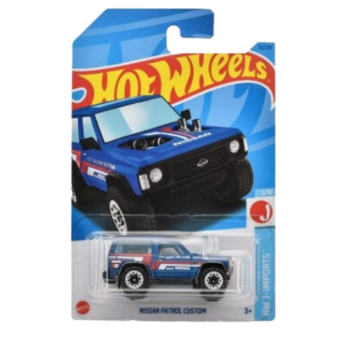 Hotwheels Mainline Nissan Patrol Custom HW J-Imports 1/10