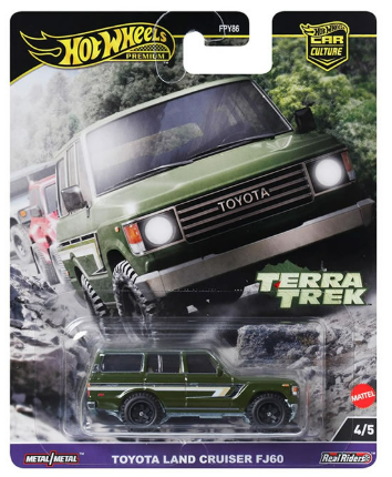 Hot Wheels Premium Terra Trek Toyota Land Cruiser FJ60
